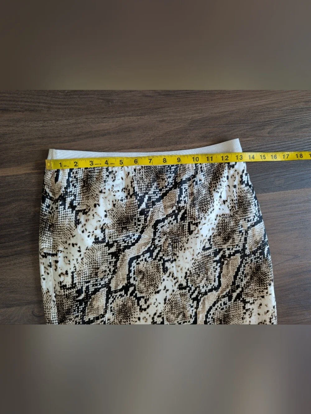 Cami NYC Silk Snake Skirt